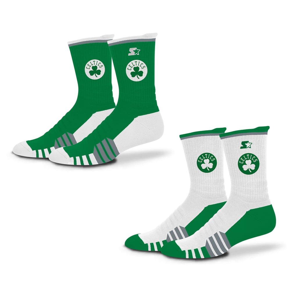  Boston Celtics Starter Breakaway Crew Sock 2 Pack - Kelly Green/White